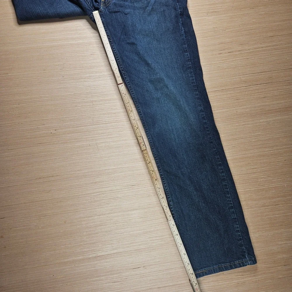 Levi's 514 Straight Leg Jeans Men 32x34‎ Fits 32x31 Blue Denim Waterless